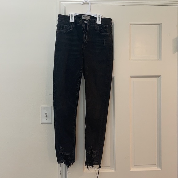 Agolde Sophie Skinny Crop in Temple - Picture 3 of 5